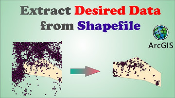 how to extract data for area of interest in ArcGIS