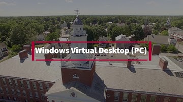 Accessing Windows Virtual Desktop from a PC
