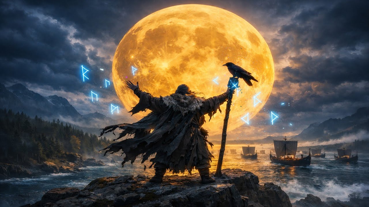 Vikings Awaken — Shamanic War Drums & Nordic Mystical Motivation music video clip