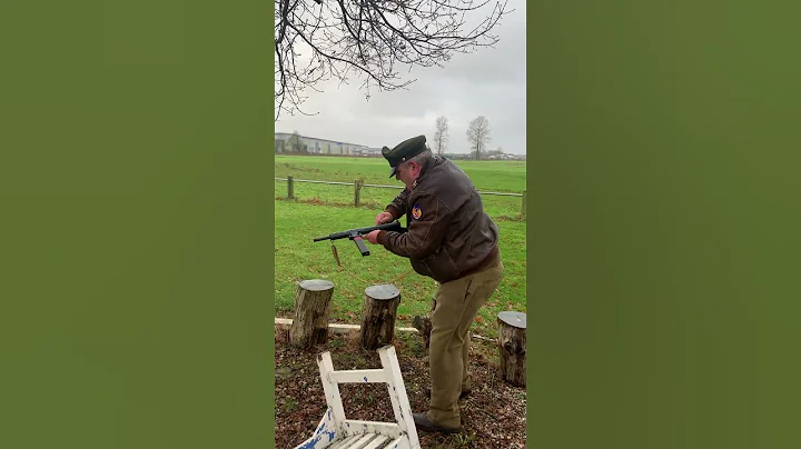 Blank firing Mk2 sten gun #blank #ww2 #stengun