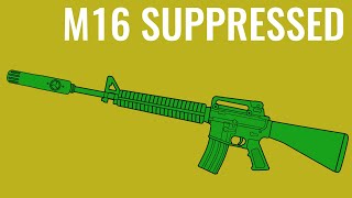 M16 Suppressed - Comparison In 25 Games
