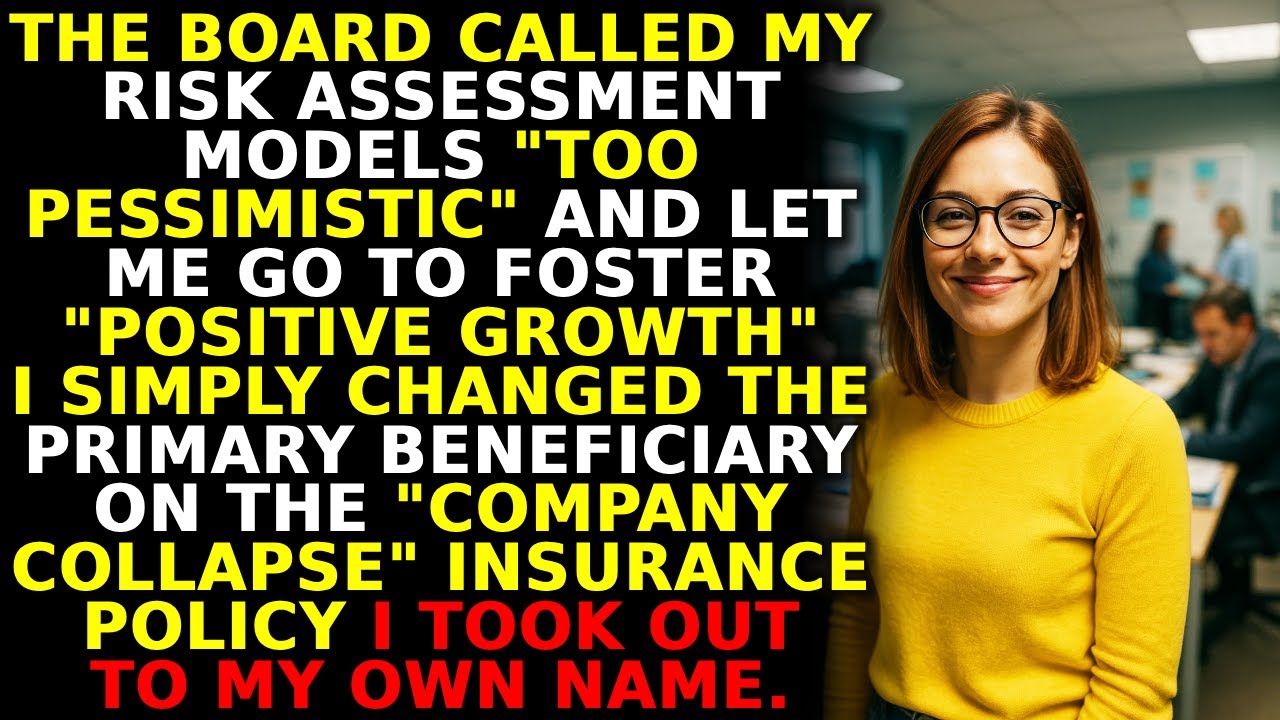 She Warned the CEO Before the Collapse – Then Changed the Insurance Payout to Her Name 💼