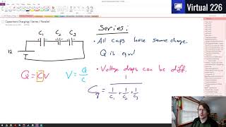 AP Physics 2 Vid36 - Adding Capacitors in Series and Parallel
