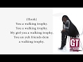 Hood Celebrityy Walking Trophy Lyric Video mp3