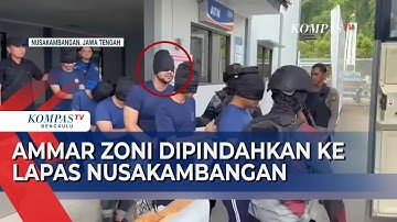 Napi High Risk! Ammar Zoni Dipindahkan ke Lapas Nusakambangan dengan Pengamanan Super Ketat
