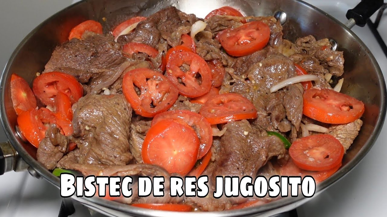 Bistec de Res Jugoso y Picante/ Comida Guatemalteca/ Recetas Faciles/ COMO  HACER BISTEC - YouTube