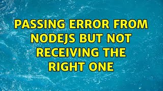 Celebrity Passing error from Nodejs but not receiving the right one Net Worth