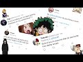 If bnha/mha had Twitter (Class 1-A ft. Pro Heroes + Villains)