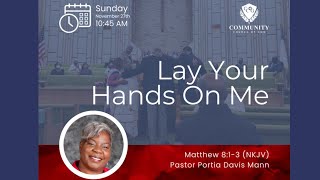 " Lay your Hands on Me "