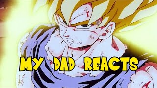 My Dad Reacts To The Most Iconic Dragon Ball Scenes!