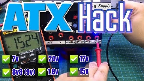 Tiết lộ siêu bí mật CỰC ĐỘC trên bộ nguồn ATX pc |Chế máy cấp nguồn Ver.02 | HACKED ATX MUST SEE
