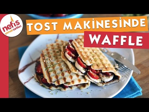 Tost Makinesinde Waffle Nasıl Yapılır?