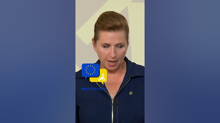 We Must Steer Europe Through This Storm! Danish PM’s Urgent EU Message | Historic Moment in Aarhus