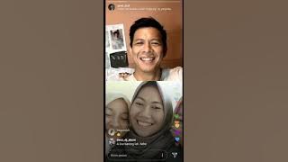 Ariel Noah Live bareng fans di INSTAGRAM