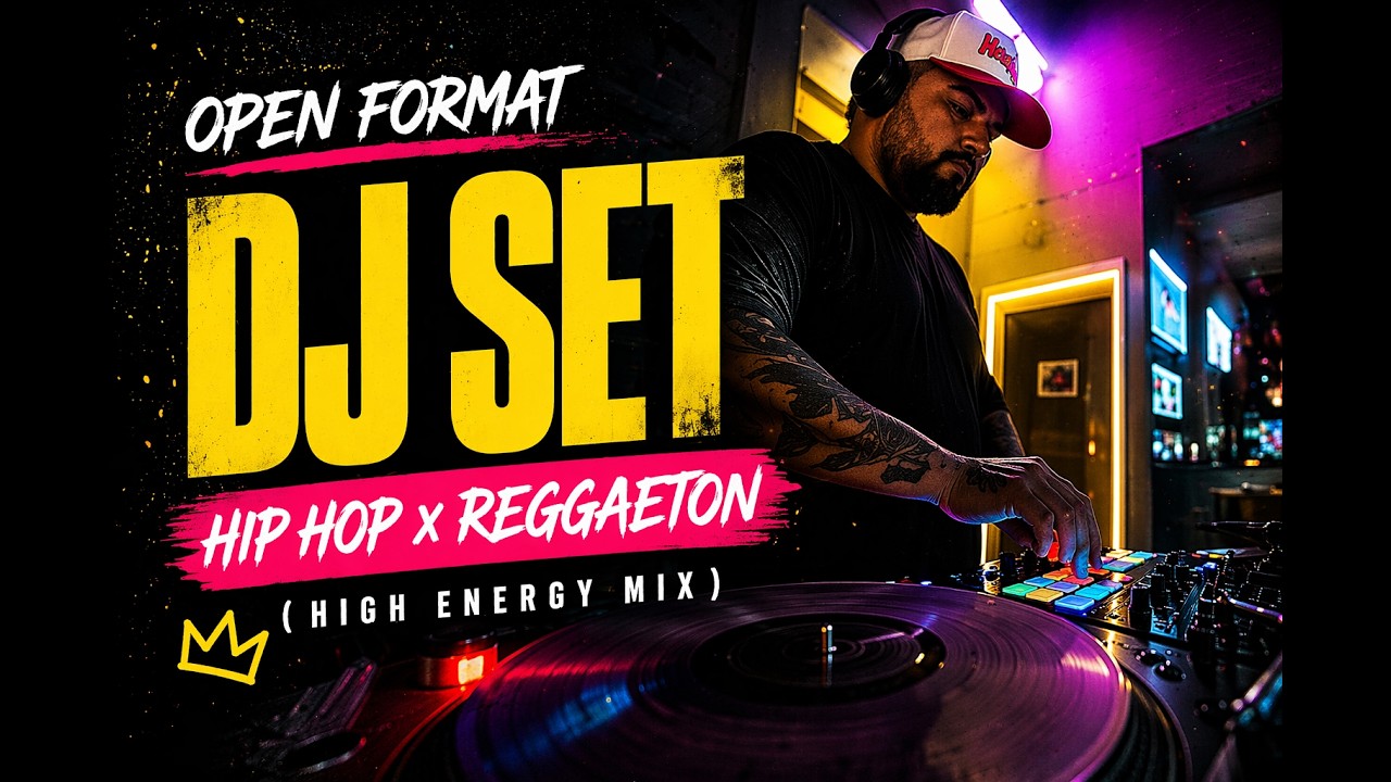Open Format DJ Set | Hip Hop & Reggaeton (High Energy Mix) - YouTube