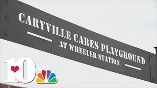 'Caryville Cares' inclusive playground opens with equipment for children of all abilities