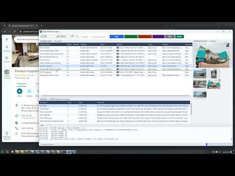 Google Maps Scraper —  C# WinForms + Playwright