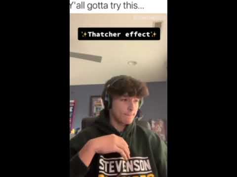 Tiktok Thatcher Effect