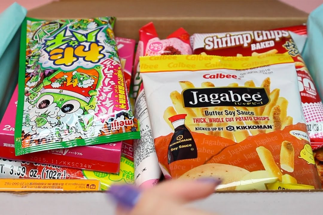 TryTreats Japanese Candy Unboxing (ASMR whisper, eating and packaging sounds)