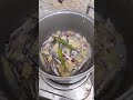 paksiw na galunggong na may pang pa asim na mangga