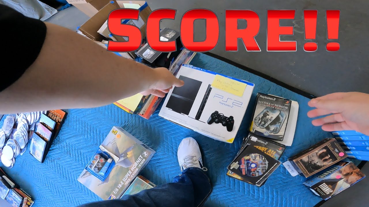 IT PAYS TO HIT NEIGHBORHOOD YARD SALES