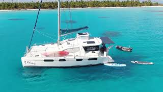 Leopard 46 Catamaran Equipped for World Cruising  Boat Tour.