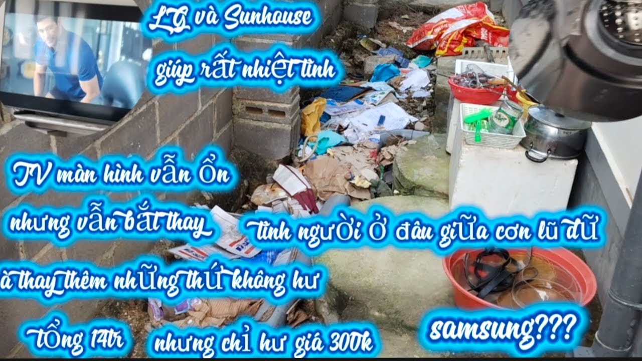 Vợ chồng Việt Đức:)#206# sau kinh hoàng lũ lụt lại bị kỹ thuật sửa chữa chèn ép/ tình người ở đâu