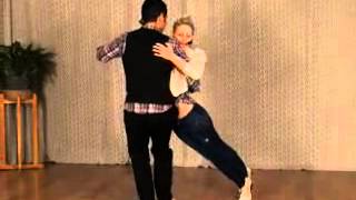 Tango Walk Around - Blues Dance Lesson, Mikey Pedroza, Nikki Marvin