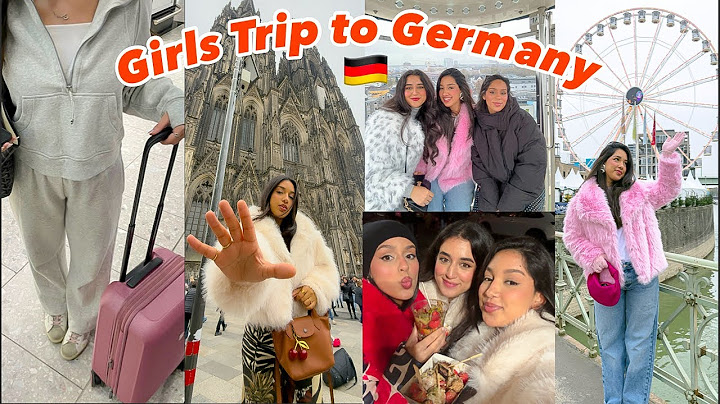 Girls Trip To Germany 🇩🇪 | أول مرة نسافر لألمانيا