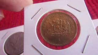 Moedas republica do Chile antigas