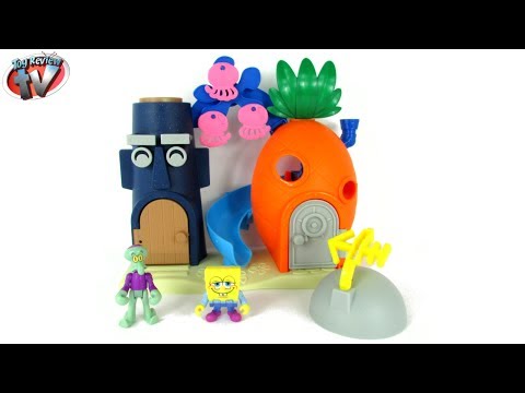 Imaginext SpongeBob Squarepants Bikini Bottom Playset Toy Review, Fisher-Price