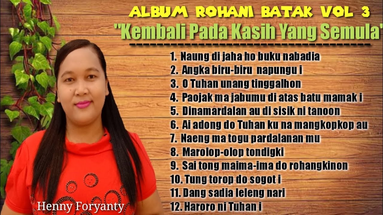 Album Rohani Batak Tebaru