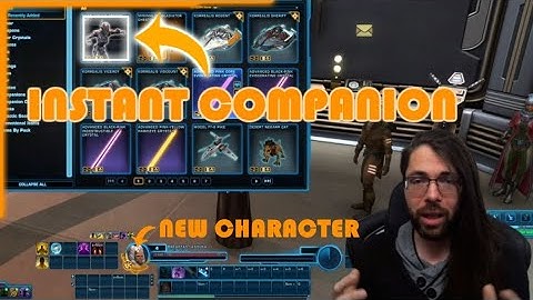Creating a new character in SWTOR: Checklist of first steps and settings to change