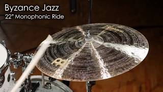 Meinl Cymbals B22MOR Byzance 22" Jazz Monophonic Ride Cymbal