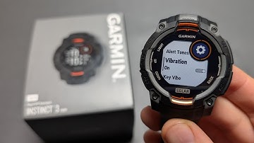 Turn Off Vibrations on Garmin Instinct 3