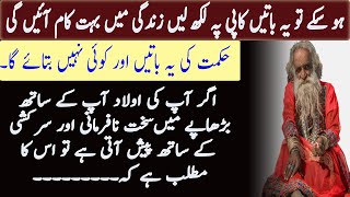 Hikmat Ki Batain In Urdu Zindagi Ki Achi Batain Ilm Ki Baatein Khamosh Tv