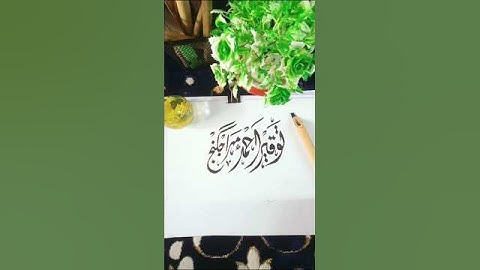 Tauqeer Name Calligraphy ✍️#shorts #calligraphy #handwriting #art #viralshorts #love #name