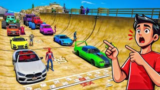😂 GTA 5 Ramp Race Gone WRONG! 🤣 Funny Moments & Epic Fails screenshot 2