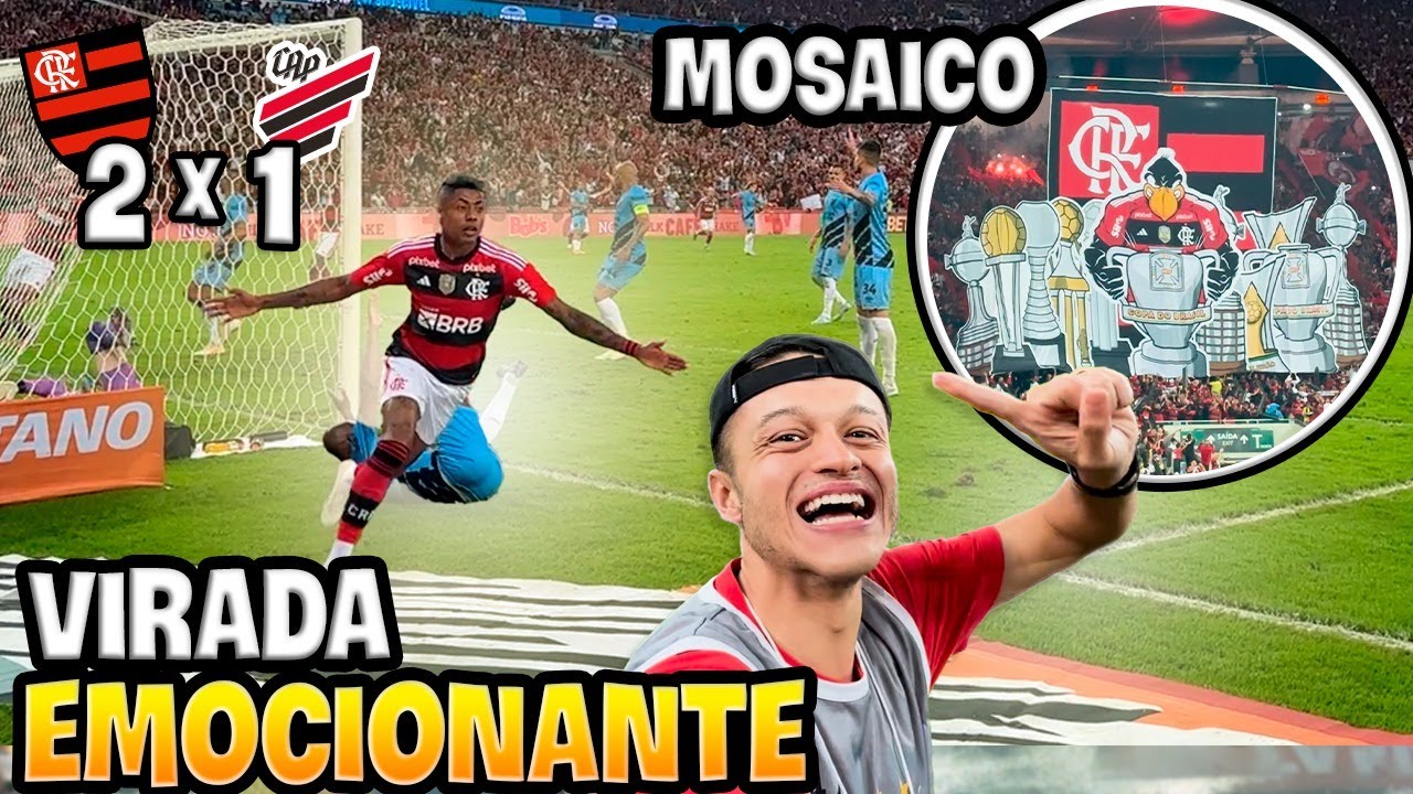 VIRADA EMOCIONANTE DO FLAMENGO COM GOL DO BRUNO HENRIQUE!! Flamengo x Athletico pr