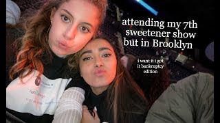 sweetener world tour Brooklyn vlog