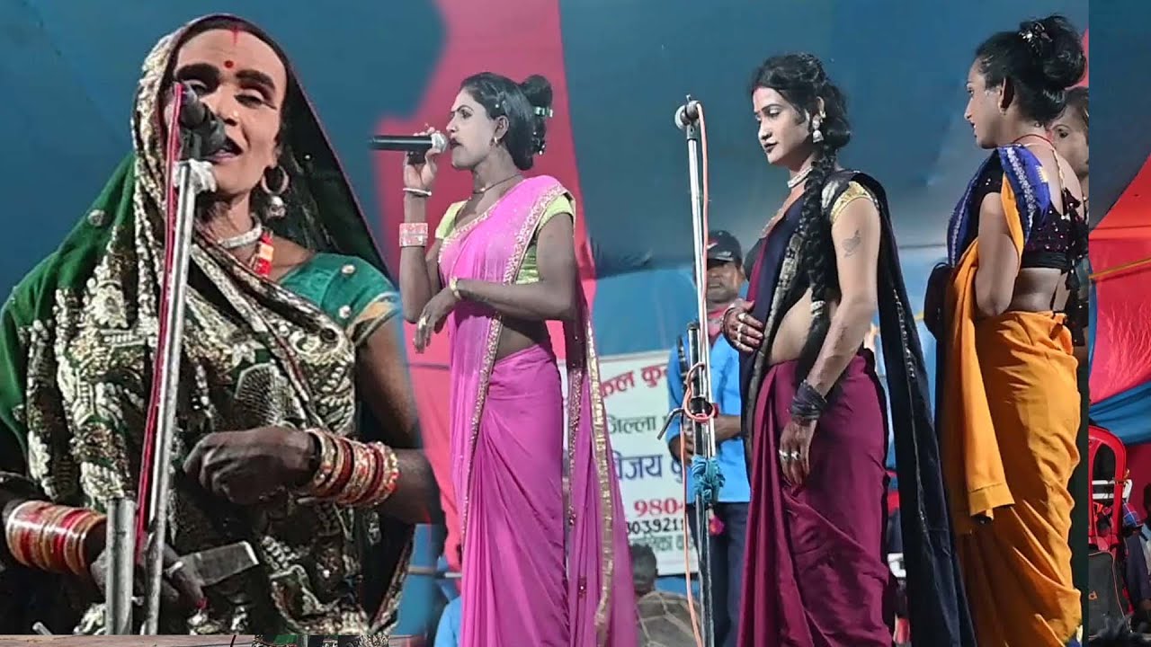 विजय कुमार मंडल एवं सगुनी मंडल #न्यू कुमरवृजभान मैथिलि कॉमेडी नाच #भाग-2#comedy_nach#vijaymandalnach