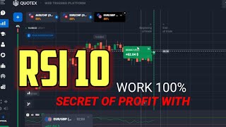 BINARY OPTION STRATEGY - the secret of profit using the RSI 10 indicator screenshot 5