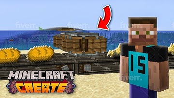 I BUILT A BREAD FARM IN MINECRAFT CREATE MOD