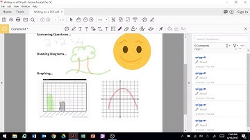Using Adobe to Annotate a PDF