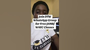 Join DTW WhatsApp Group for Free JAMB/WAEC Classes #jamb #jamb2026 #dtwtutorials