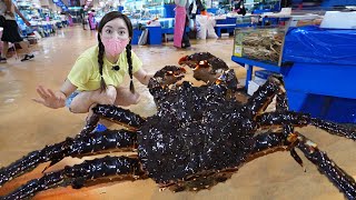 [Mukbang ASMR] Giant SUPER KingCrab 🦀 Crab Bibimbap The Korean Seafood Market eatingshow Ssoyoung