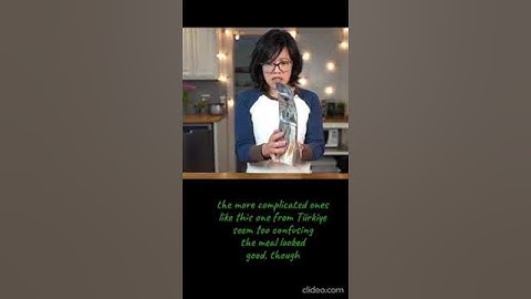 I like watching videos about MRE - meals ready-to-eat - military food ration