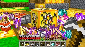 EVERYTHING IN MINECRAFT IS A LUCKY BLOCK!