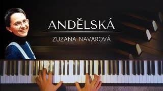 Zuzana Navarová: Andělská + noty pro piano chords