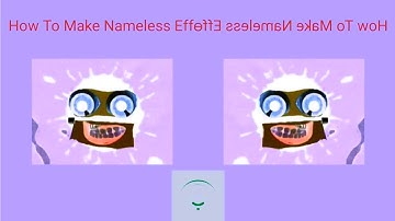 How To Make Nameless Effect On Android